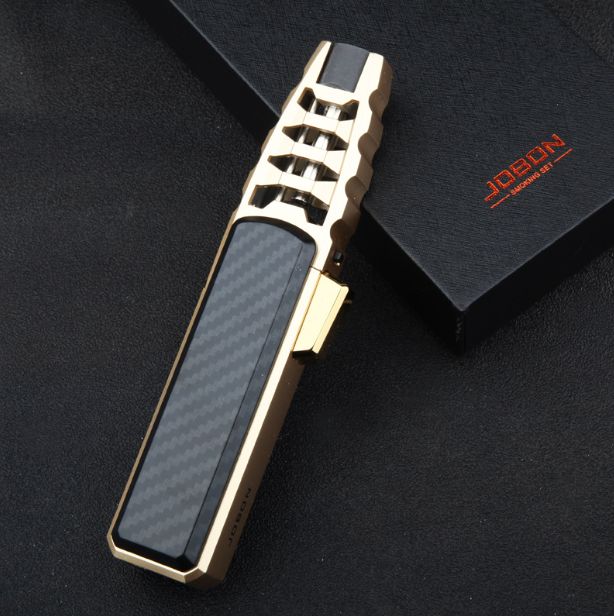 50% sleva – Větruodolný zapalovač Straight Torch Blue Flame