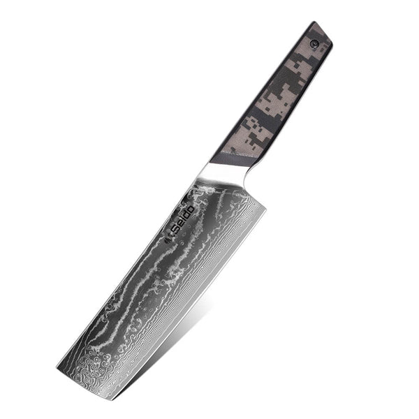 迷彩大马士革菜刀