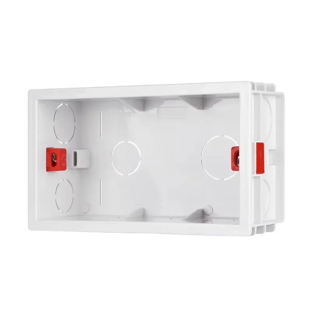 Melery 147 Dry Lining Box For Gypsum Board Drywall Plaster board 47mm Depth Wall Switch BOX  Socket Cassette  146*86mm-Melery