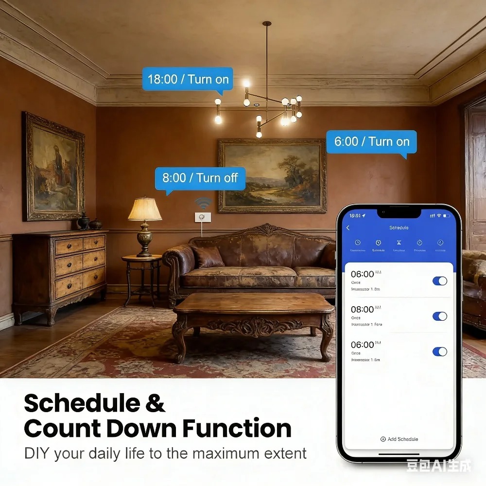 Melery Zigbee Smart Life Light Switch with/without Neutral Wire Wall Touch Sensor Glass Panel Remote by Tuya Alexa Google Home Assistant