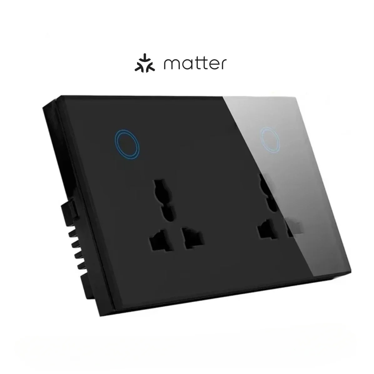 Melery Matter Smart Type-C PD 20W USB Wall Socket Universal Electrical Plug Outlet Power Touch Switch Homekit Alexa Google Home-Melery