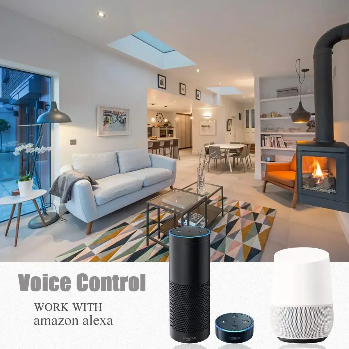 Melery MR16 WiFi Smart LED Light Bulb AC/DC 12V GU5.3 Reflector Spoltlight 50W Equivalent RGB Warm Cold White Remote Decorative Lamp-Melery