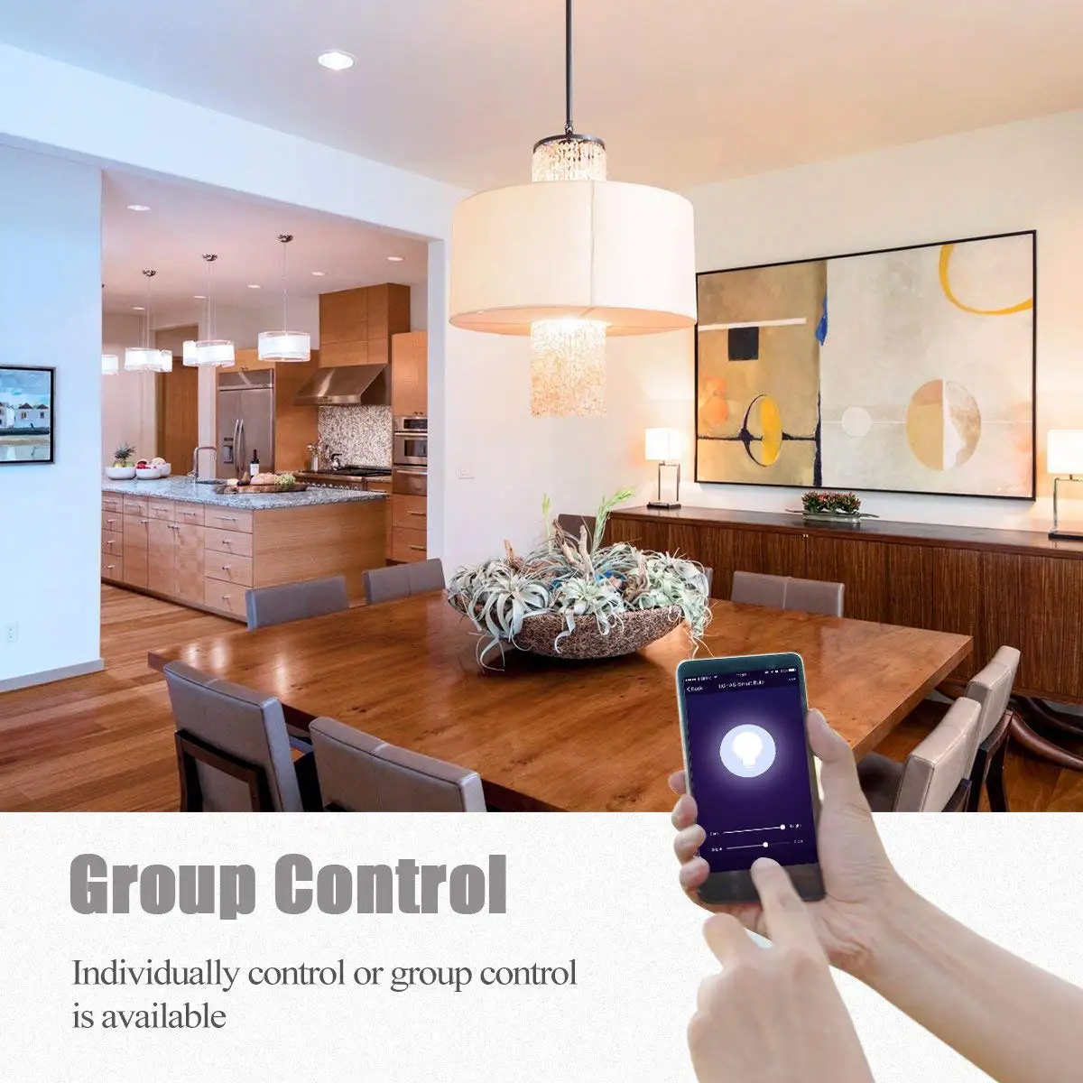 Melery E14 Tuya WiFi Smart LED Bulb Base 2000-6000K Lamp Candelabra 40W Equivalent Light Timmer Control by Alexa Google Home Assistant-Melery