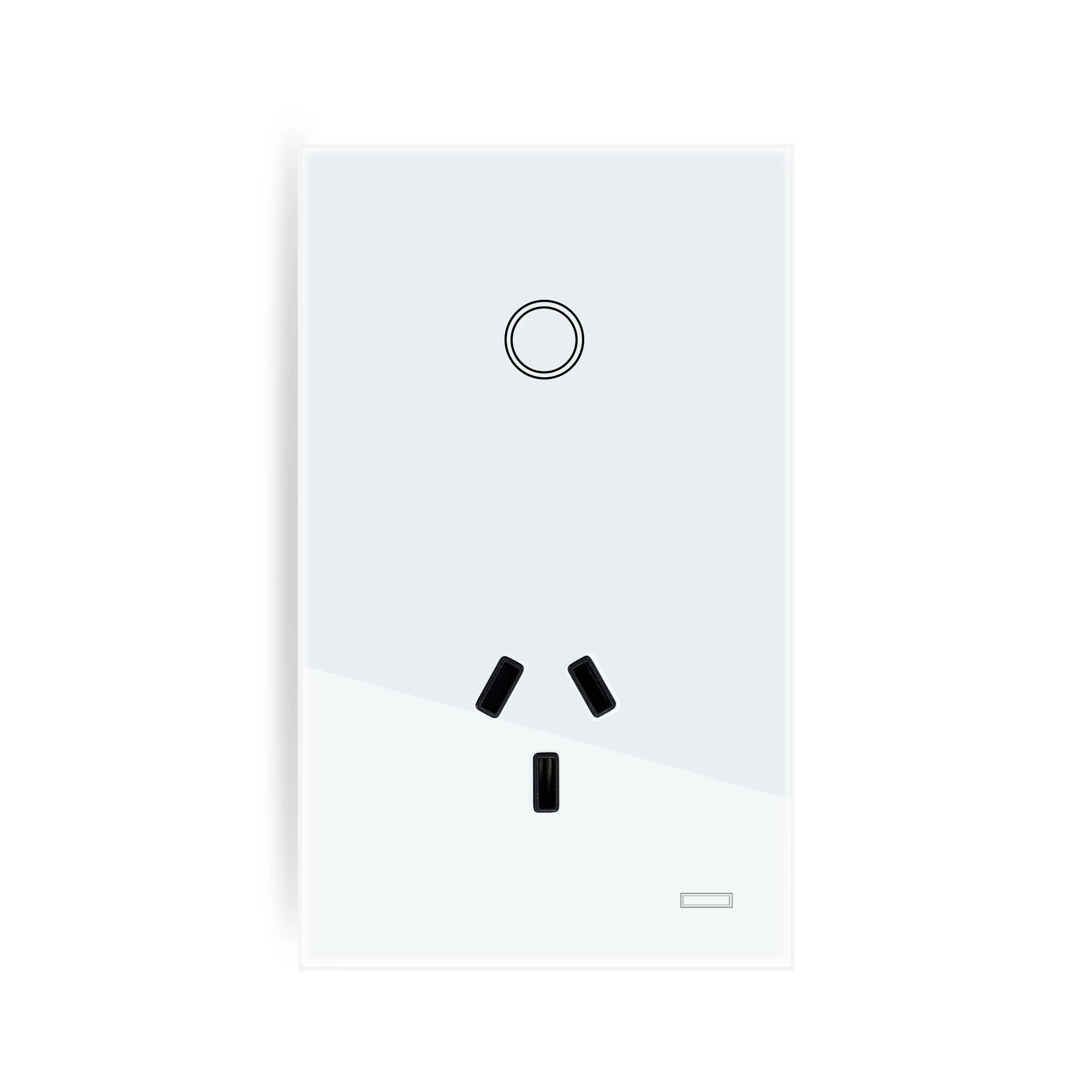 Melery Wifi Smart Tuya Light Switch Argentina Plug Wall Socket Australia Outlet Touch Glass Panel Remote by Alexa Google Home-Melery