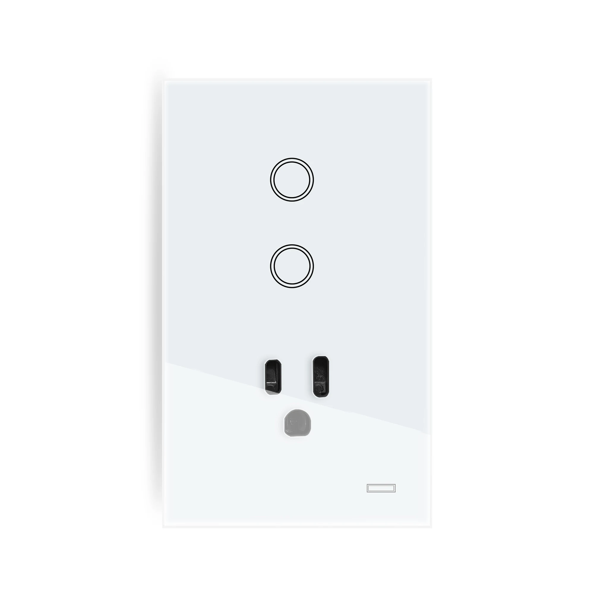 Melery Wifi Smart Tuya Light Switch US Plug Wall Socket Mexico American US Outlet Touch Glass Panel Remote by Alexa Google Home-Melery
