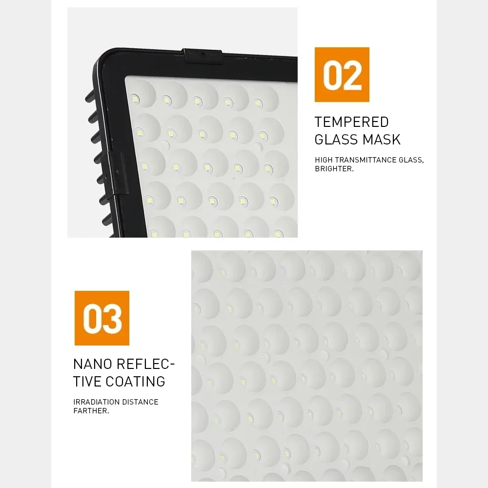 Melery LED Flood Light 10-200W 110LM/W Super Bright IP65 Waterproof Outdoor Landscape Security Floodlight for Yard,Garden,Playground-Melery