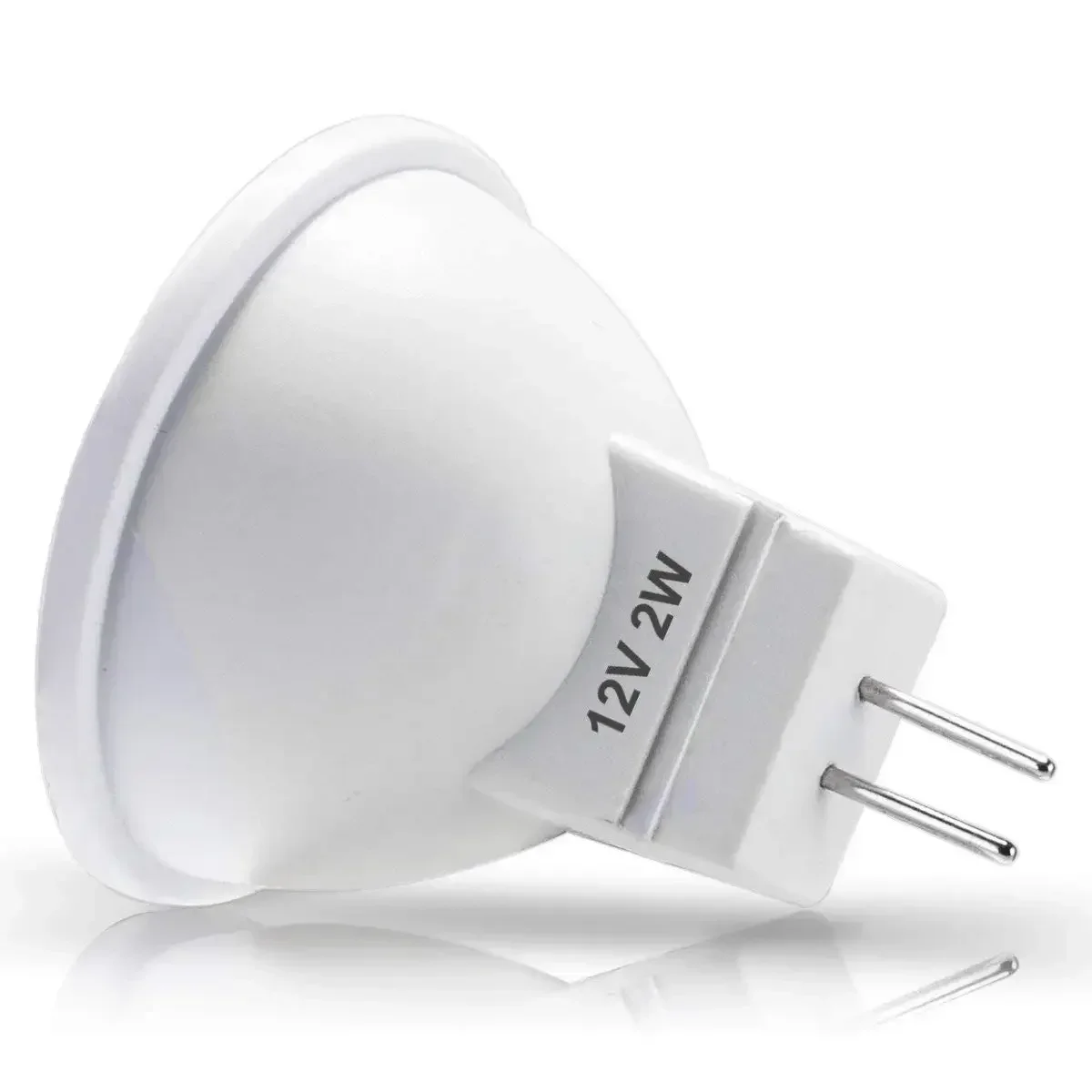 Melery MR11 LED Light Bulbs 2W Lamp 35W Halogen Bulb Equivalent 3000K Warm White Spotlight 12V 200 Lumen Mini Recessed Lighting 6Pack-Melery