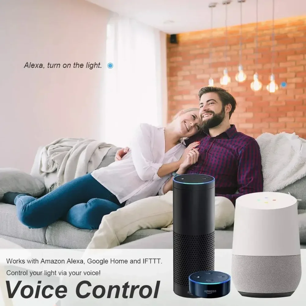 Melery Smart WiFi LED Candle Bulbs B22 Bayonet 5W RGB Warm/Cold Day White Dimmable Lamp Timing Voice Control by Tuya Alexa Google Home-Melery