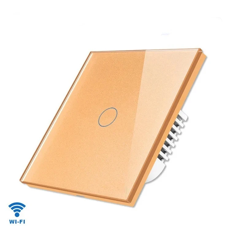 Melery Wifi Smart Light Switch Wall Glass Screen Interruptor Touch Panel Voice Control Wireless by Alexa Google Home 1/2/3/4Gang-Melery