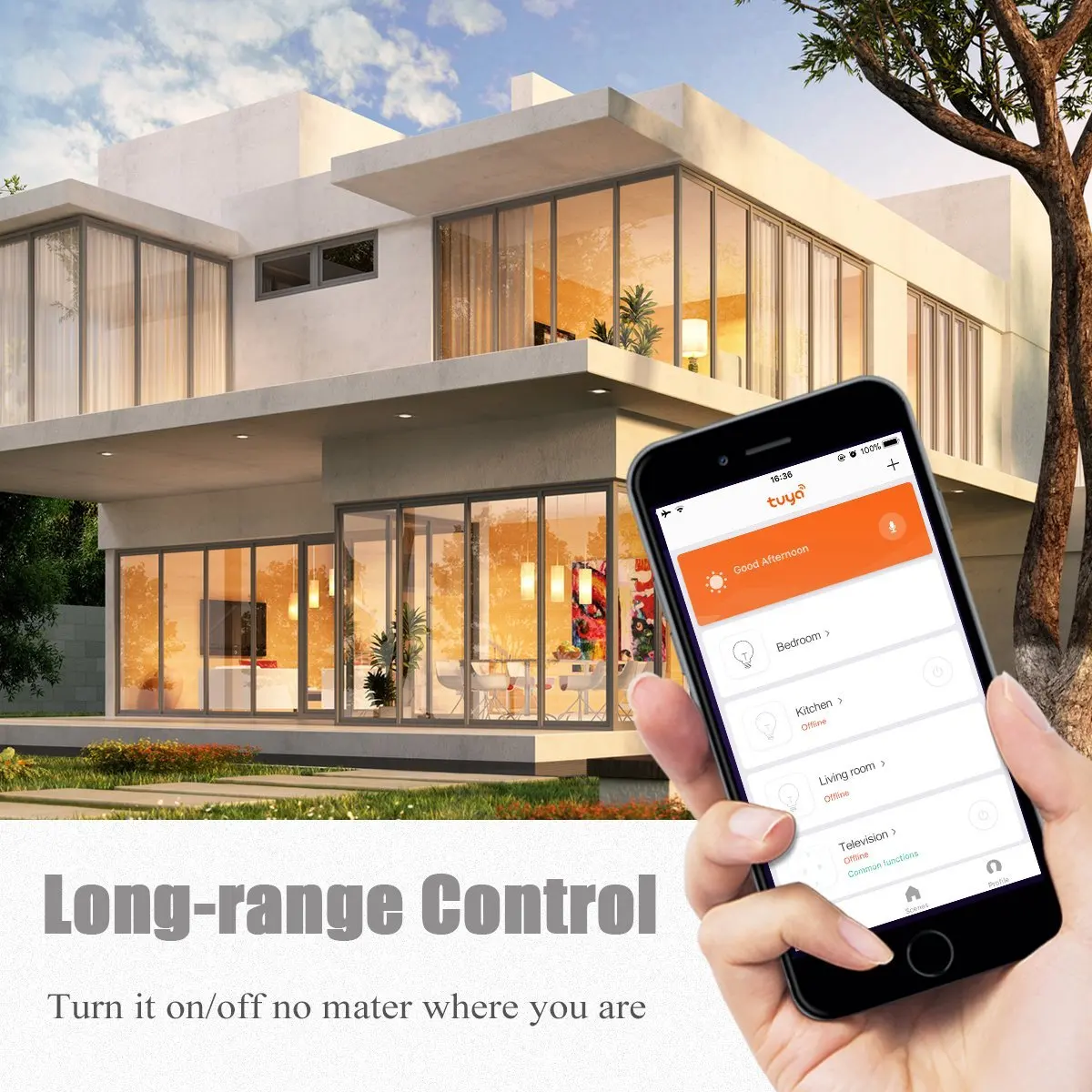 Melery E14 Tuya WiFi Smart LED Bulb Base 2000-6000K Lamp Candelabra 40W Equivalent Light Timmer Control by Alexa Google Home Assistant-Melery