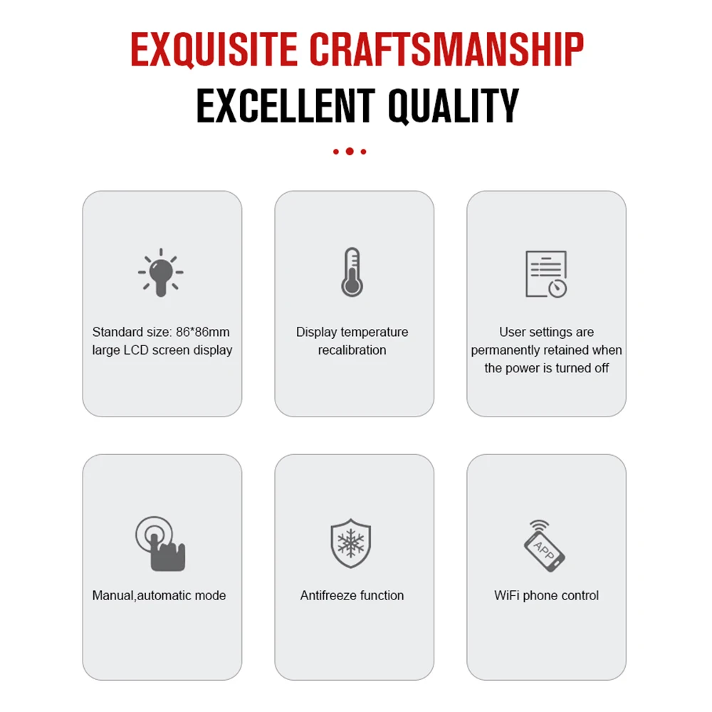 Melery WiFi Smart Thermostat Electric Floor Heating Water Gas Boiler Temperature Wireless Remote Controller by Tuya Google Home Alexa-Melery