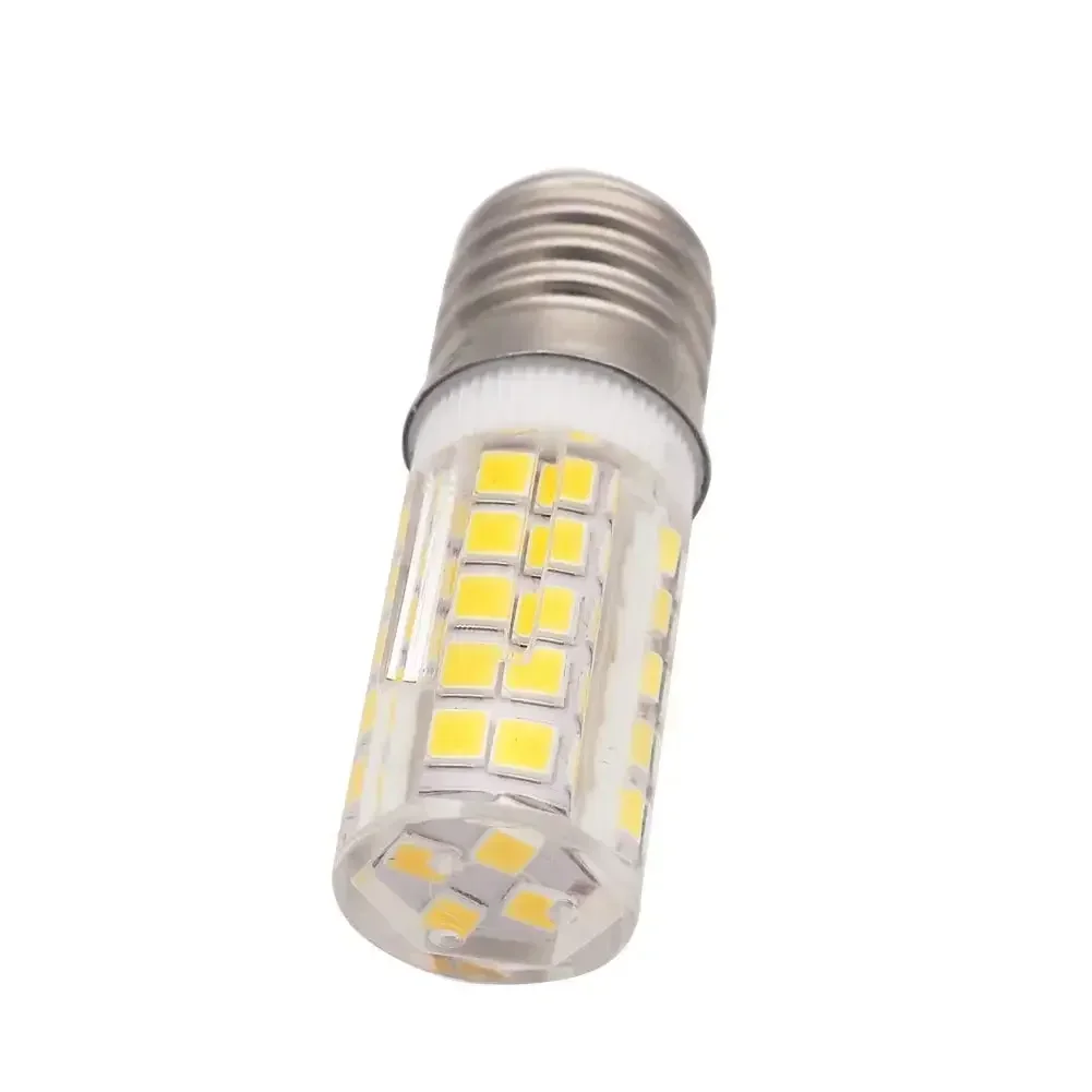 Melery LED Bulb Illuminator E17 for Microwave 6W AC 110/220V 2835 SMD Ceramic Equivalent 60W Incandescent Cerami Warm/Cold White 10PACK-Melery