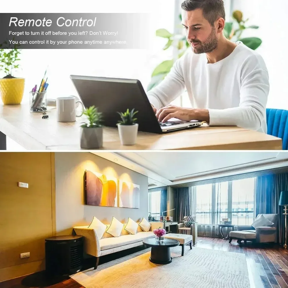 Melery Smart WiFi LED Candle Bulbs B22 Bayonet 5W RGB Warm/Cold Day White Dimmable Lamp Timing Voice Control by Tuya Alexa Google Home-Melery