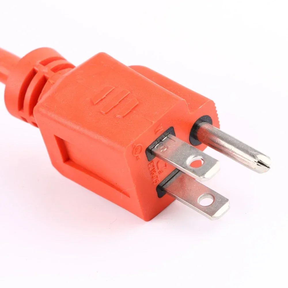 Melery Power Extension Cord Strip Vinyl Outdoor US Electric Plug Outlets Socket 5/10/20m Flexible Grounded for Drill Electrocar Bicycle-Melery