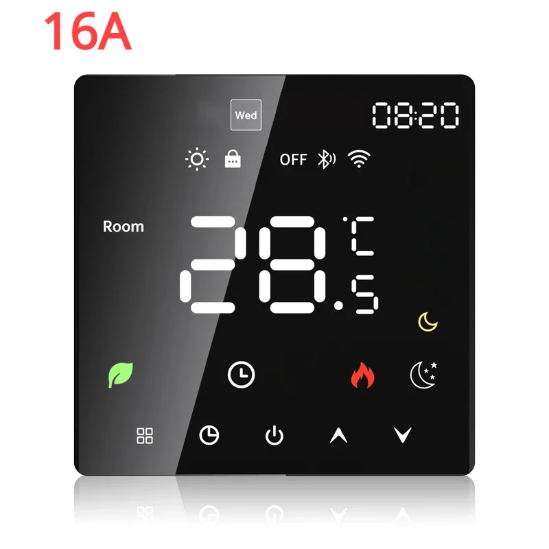 Melery Tuya WiFi Smart Thermostat Temperature Controller Water Electric Floor Heating Gas Boiler App Voice Control by Alexa Google Home-Melery