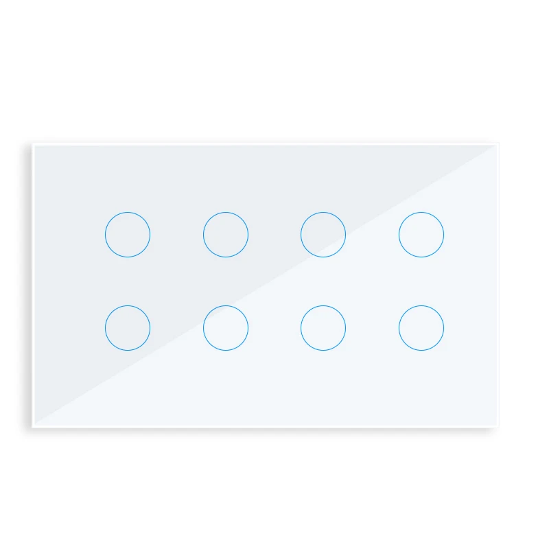 Melery  Zigbee Interruptor Smart Light Switch Wall Touch Glass Panel Alexa Voice Control Google Home Signal Reapter Hub Required-Melery