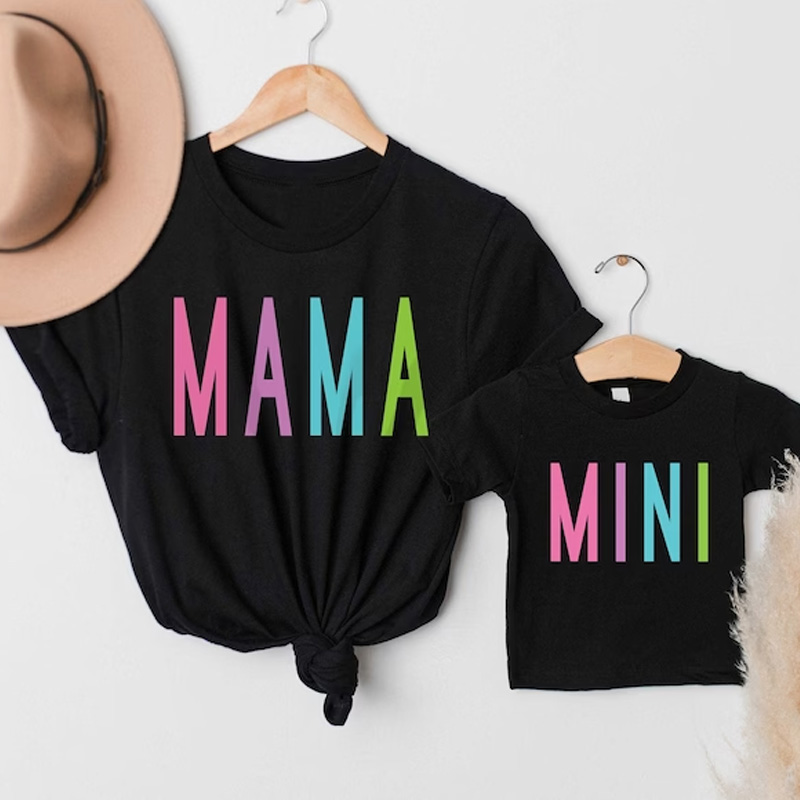 Mama and Mini Rainbow T-Shirt