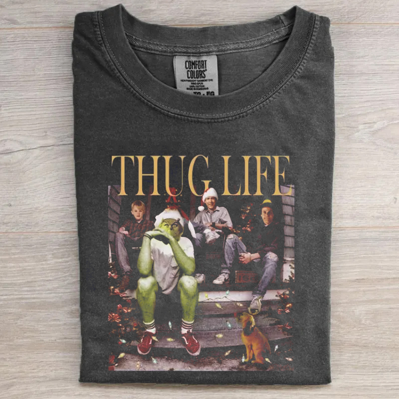 Thug Life Christmas Tshirt