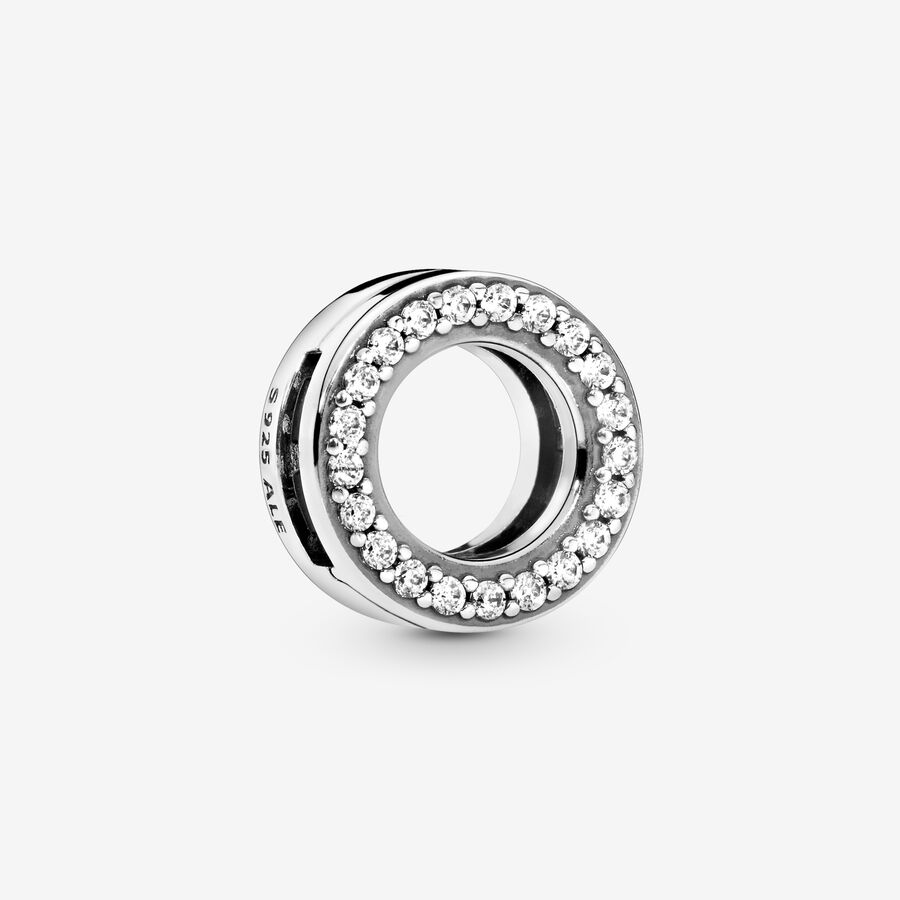 Reflexions Circle of Pave Bead