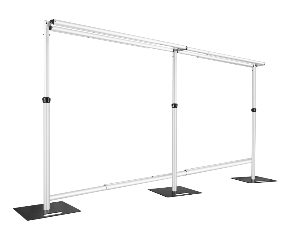 Hecis 10x20ft Adjustable Pipe And Drape Kit