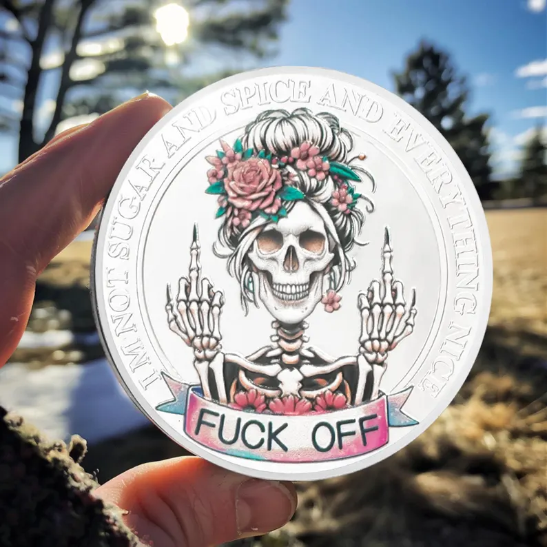 Skeleton Woman's “Fuck” - Emotional cathartic gifts