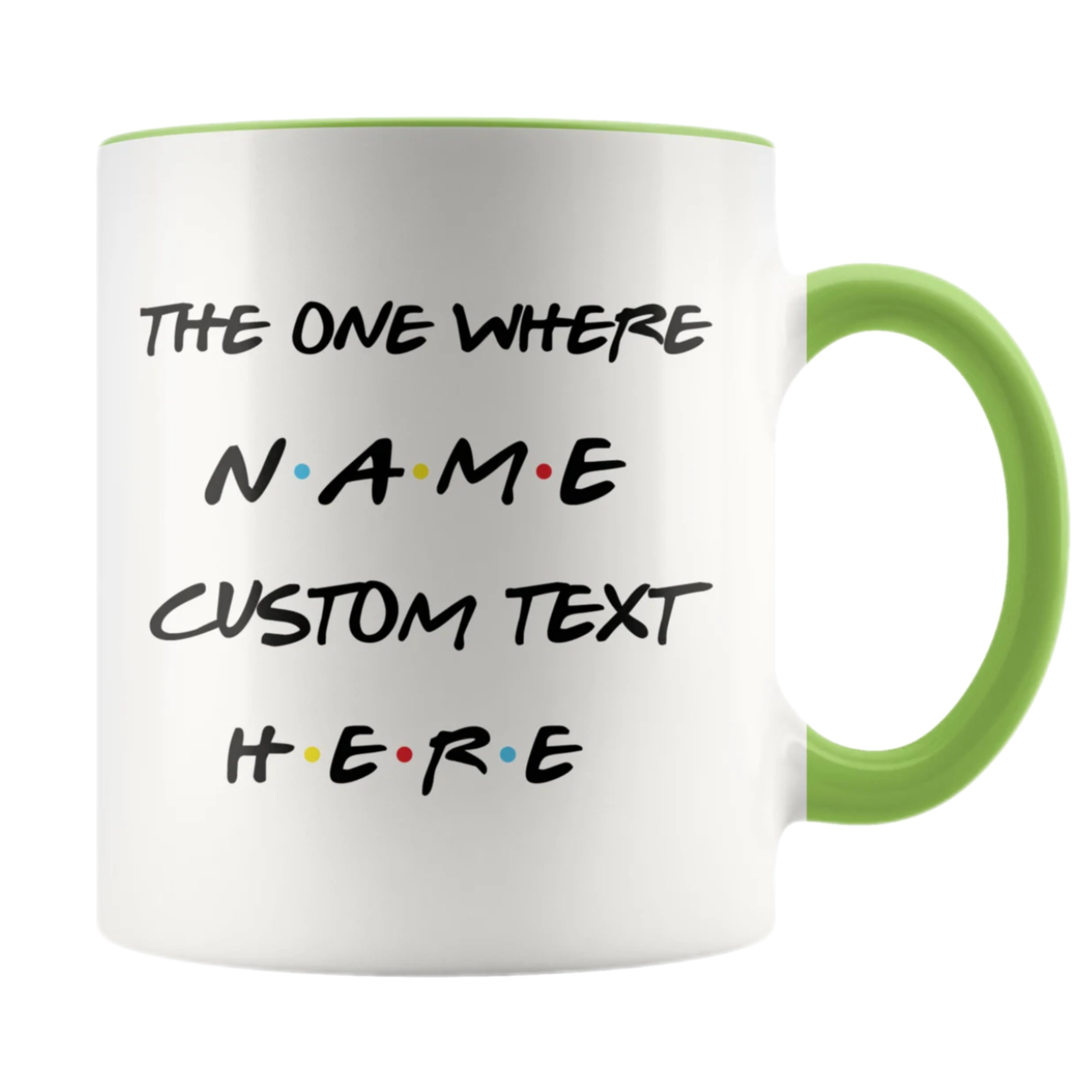 Personalised The One Where Friends Mug