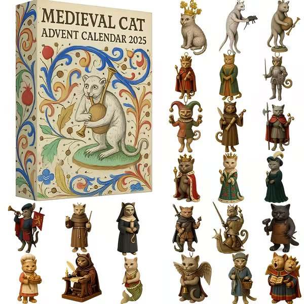 ✨Medieval Cat Advent Calendar 2025