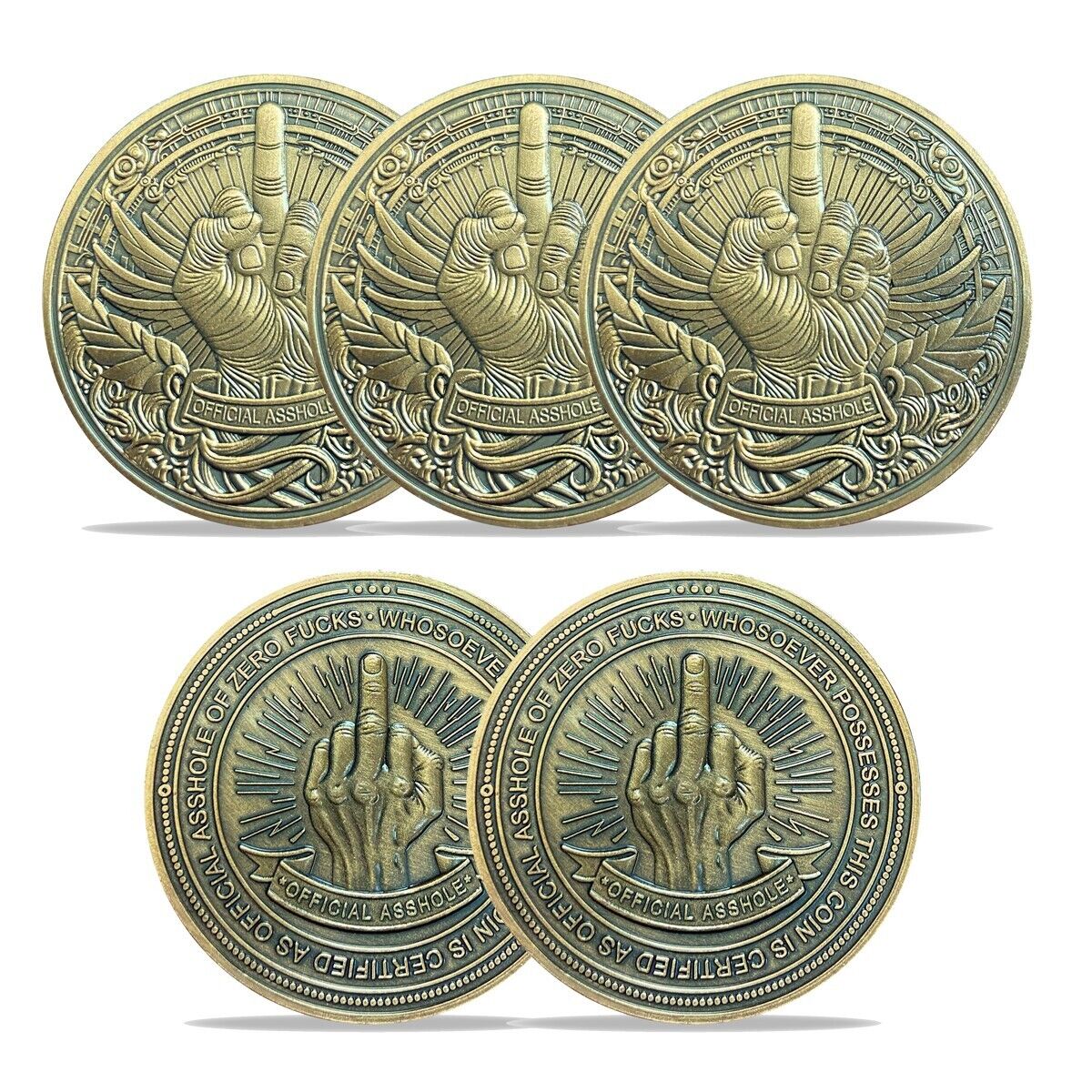 Funny Novelty Challenge Coin Humorous Gift