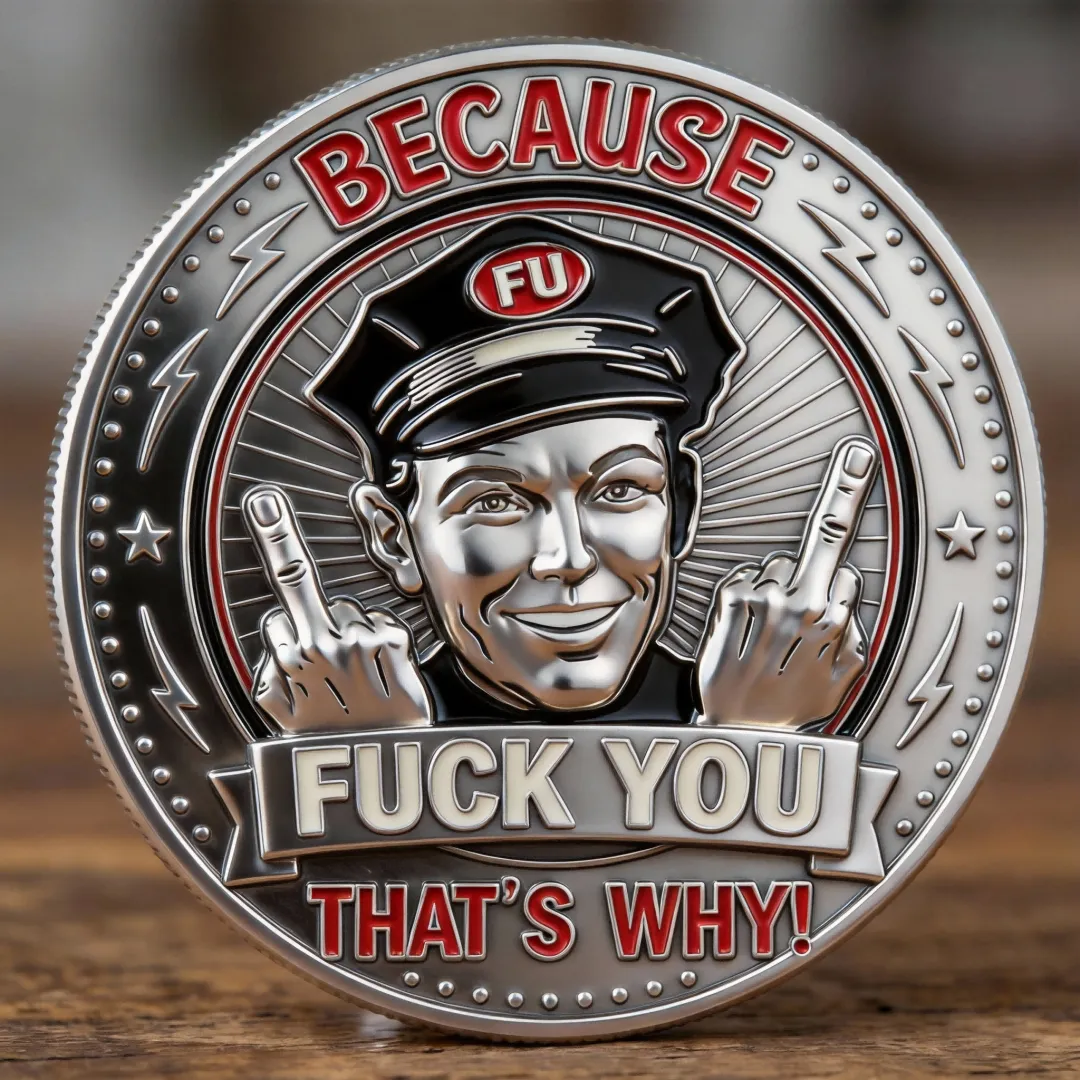 🔥 Because… That’s Why Commemorative Coin