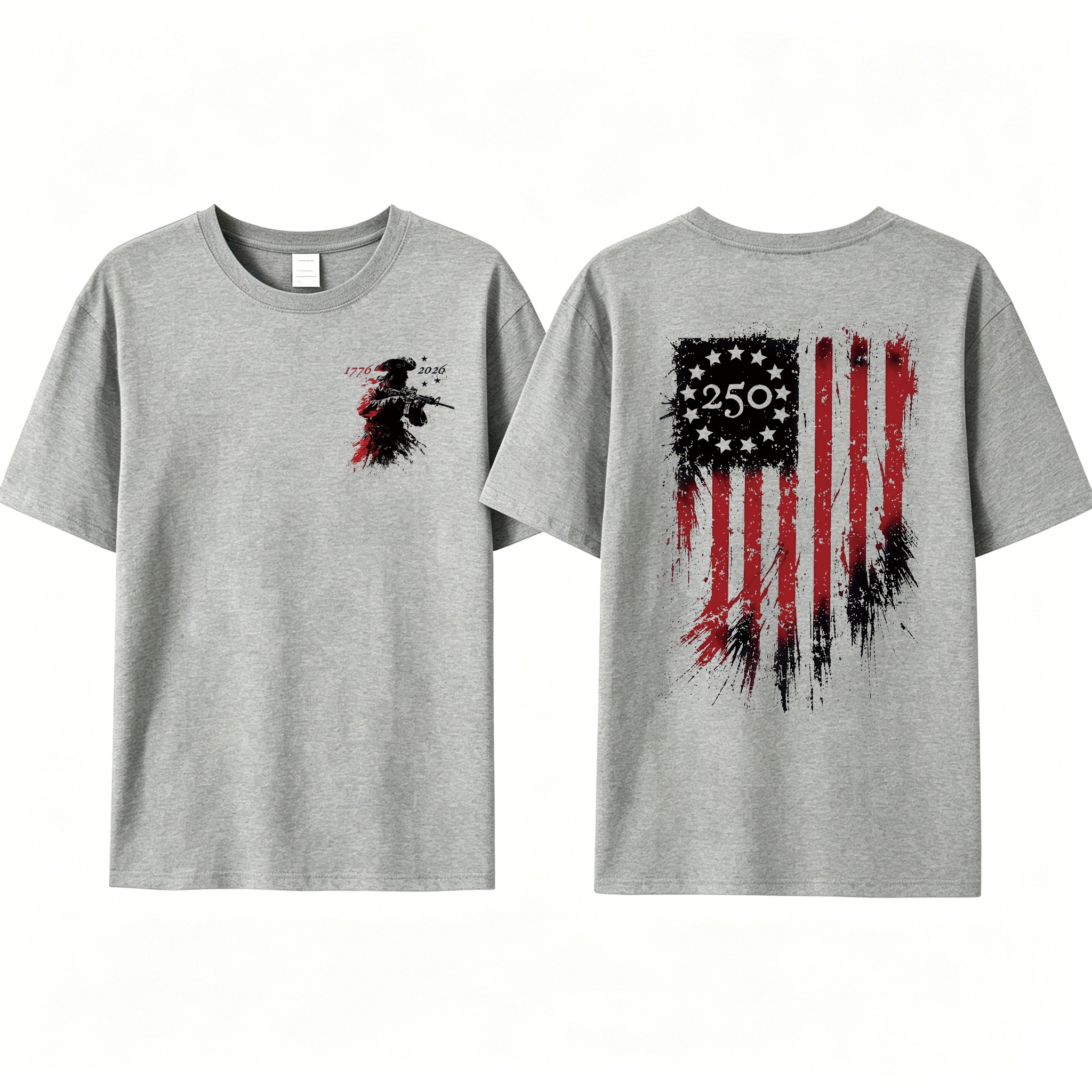 250th Anniversary Distressed American Flag T-Shirt/Sweatshirt/Hoodie