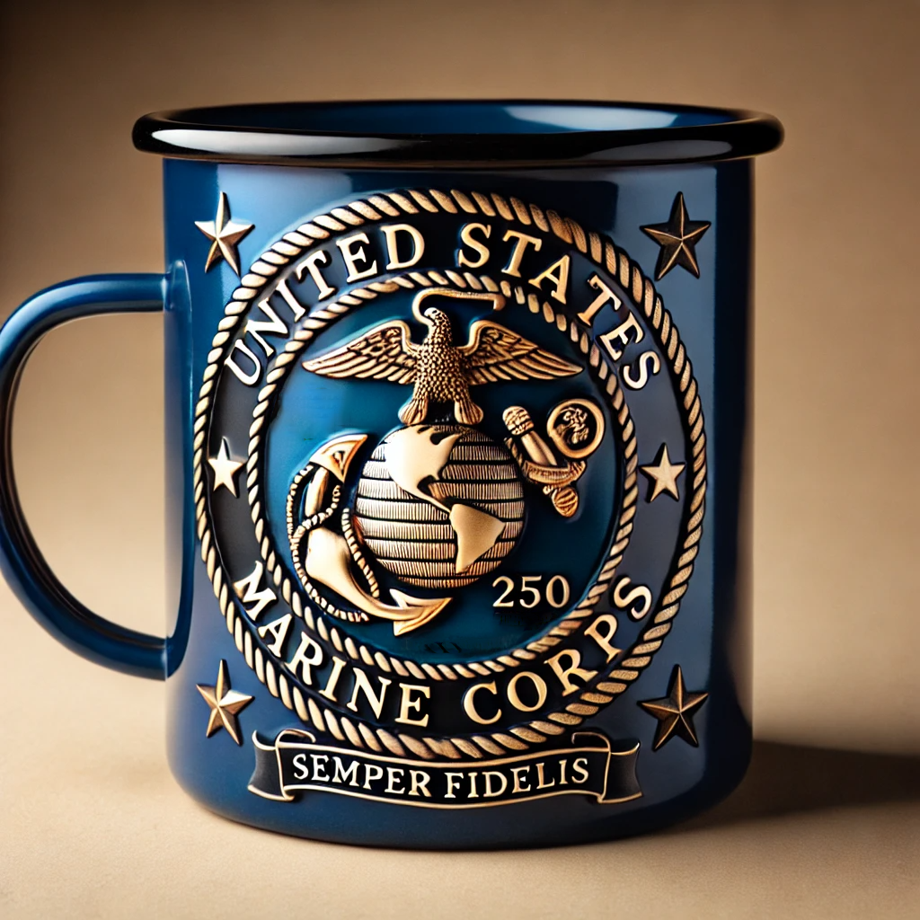 250th Anniversary Military Commemorative Mug
