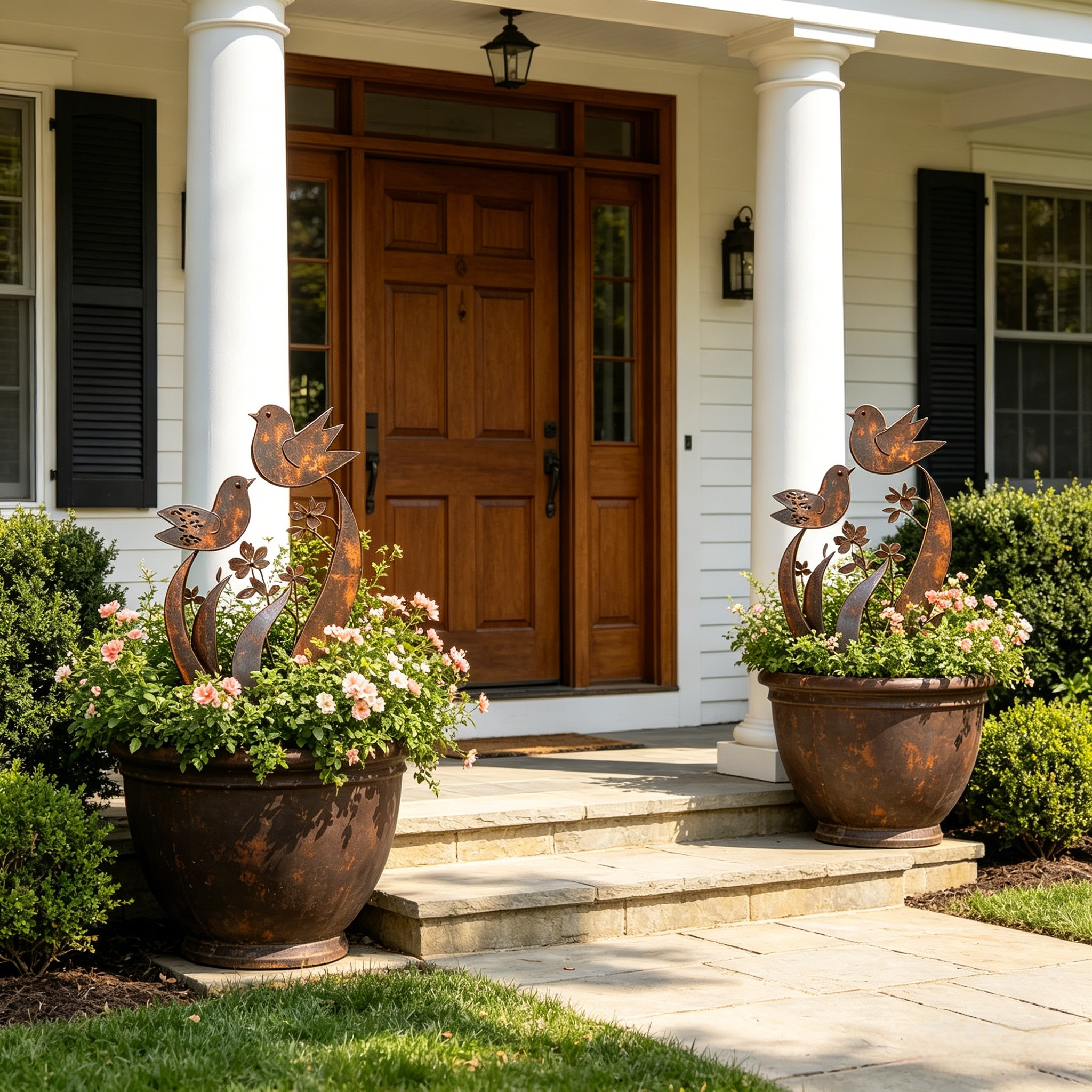 🦋2026 Mother's Day Gifts 50% Off--💖🎁Bird & Wildflower Metal Garden Stake