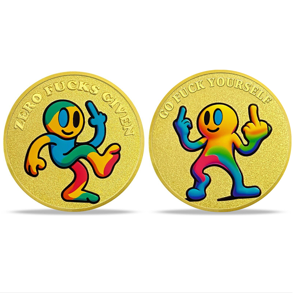 🤣Funny Go Fuck Yourself Challenge Coin