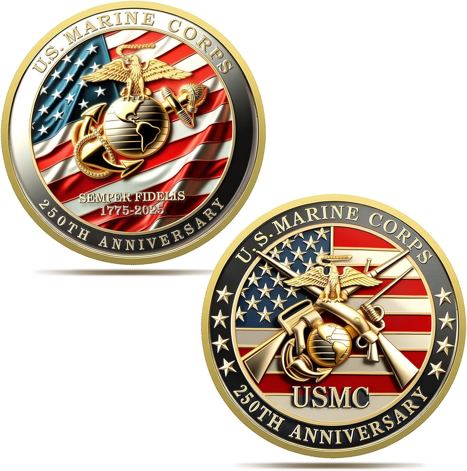 250th Anniversary U.S. Marine Corps Commemorative Coin