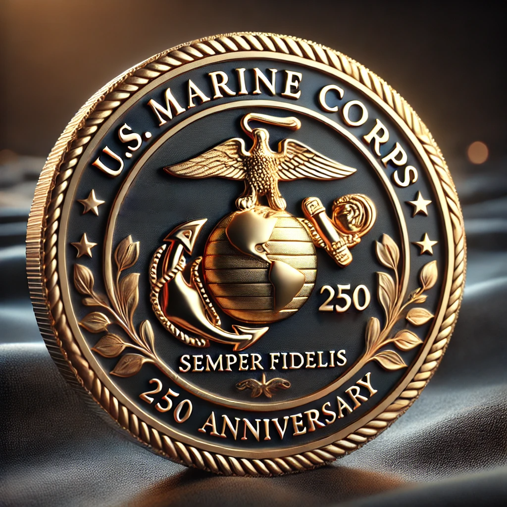 U.S. Marine Corps Commemorative Coin