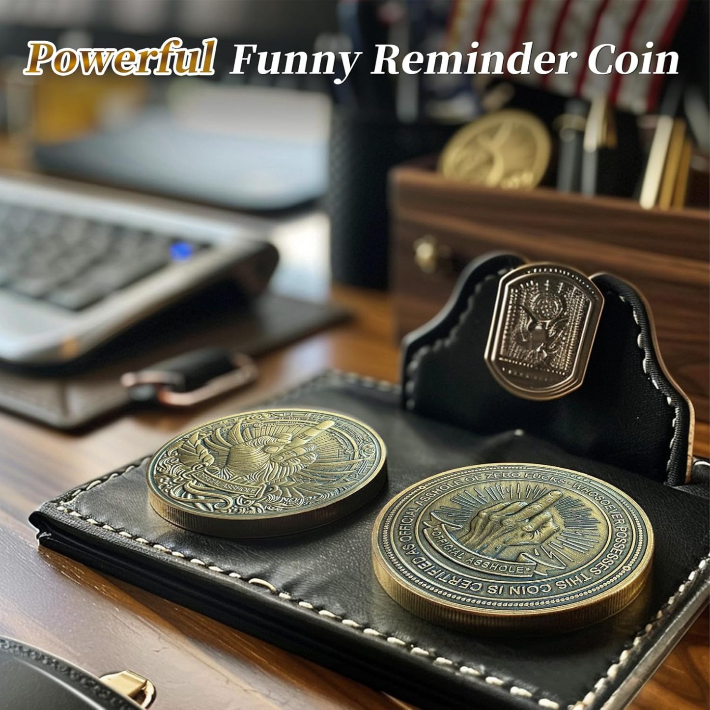 Funny Novelty Challenge Coin Humorous Gift
