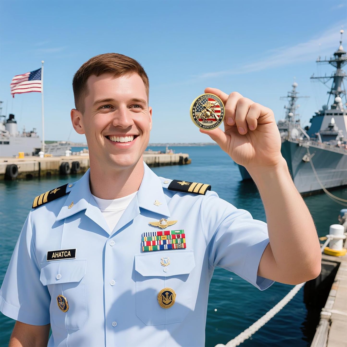 250th Anniversary U.S. Marine Corps Commemorative Coin