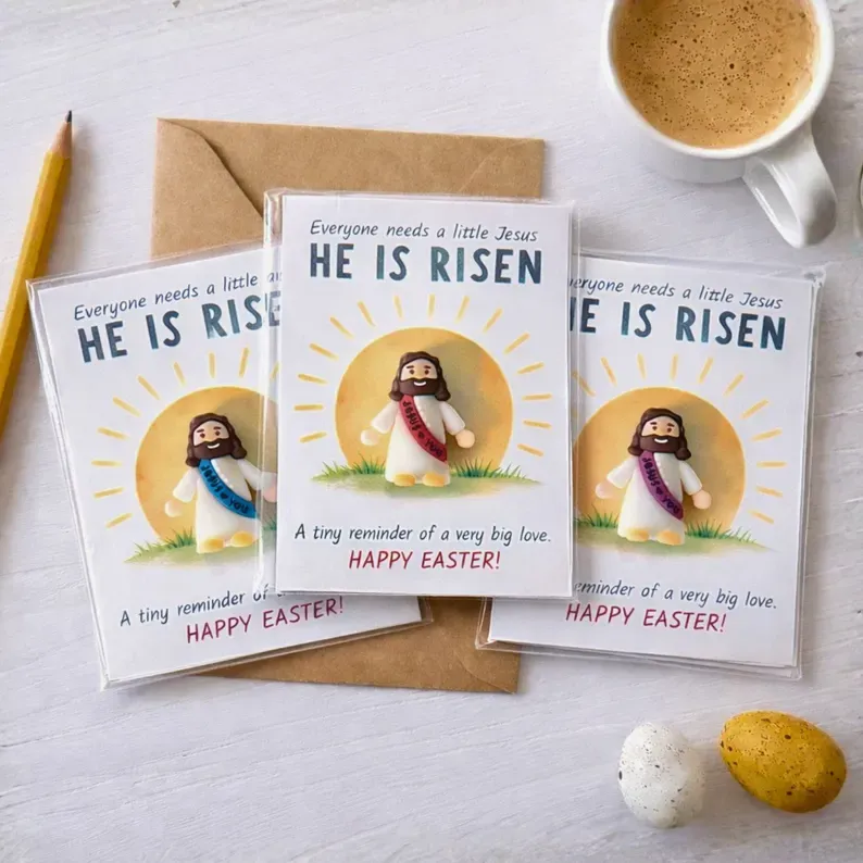 Christian Easter Mini Jesus Pocket Cards
