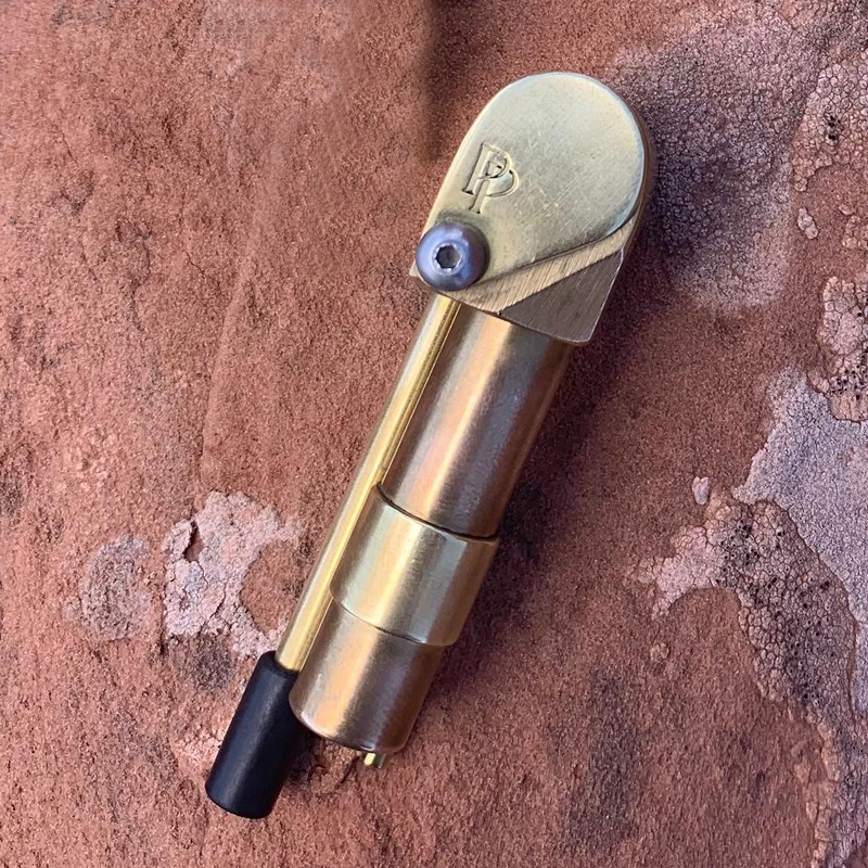 LAST DAY - 50% OFF - Original Brass Portable Proto Tool All-in-One w/Poker and Storage Tube