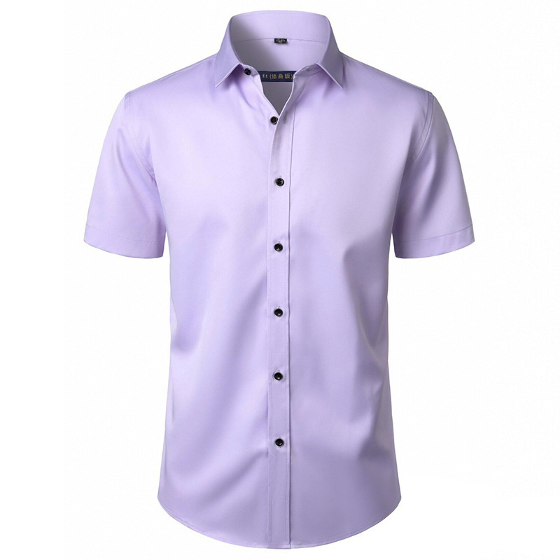 🔥Summer hot sale 49% OFF👔🔥 2-Pack Men’s Stretch Short Sleeve Dress Shirts