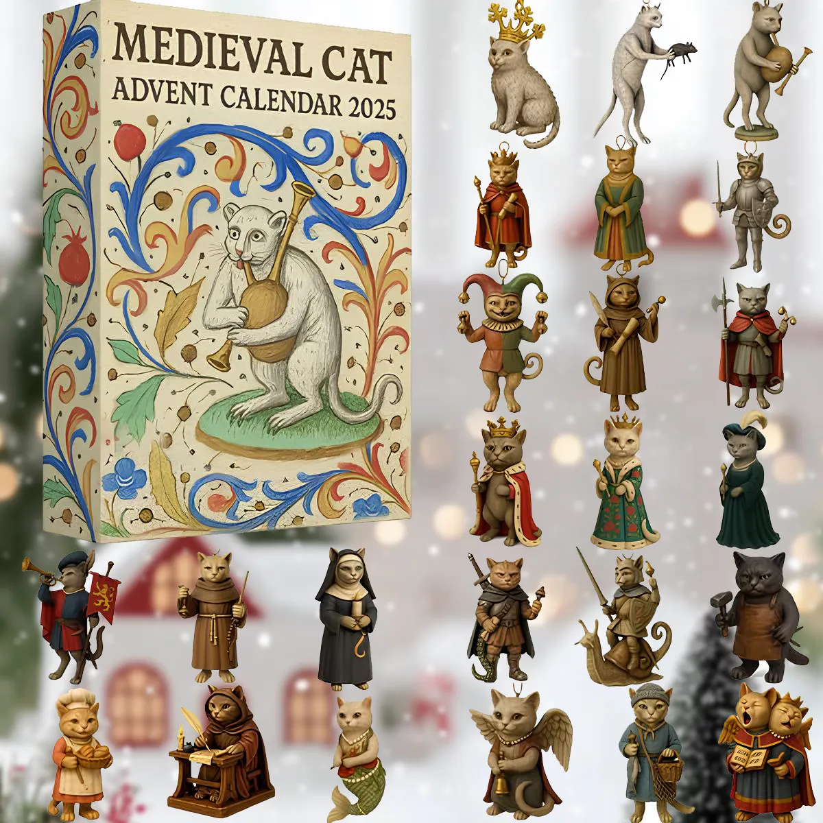 ✨Medieval Cat Advent Calendar 2025