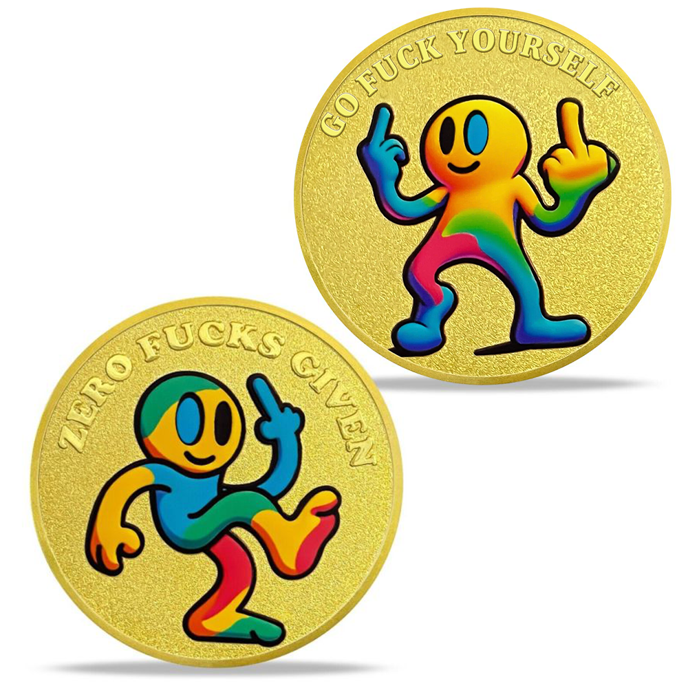 🤣Funny Go Fuck Yourself Challenge Coin