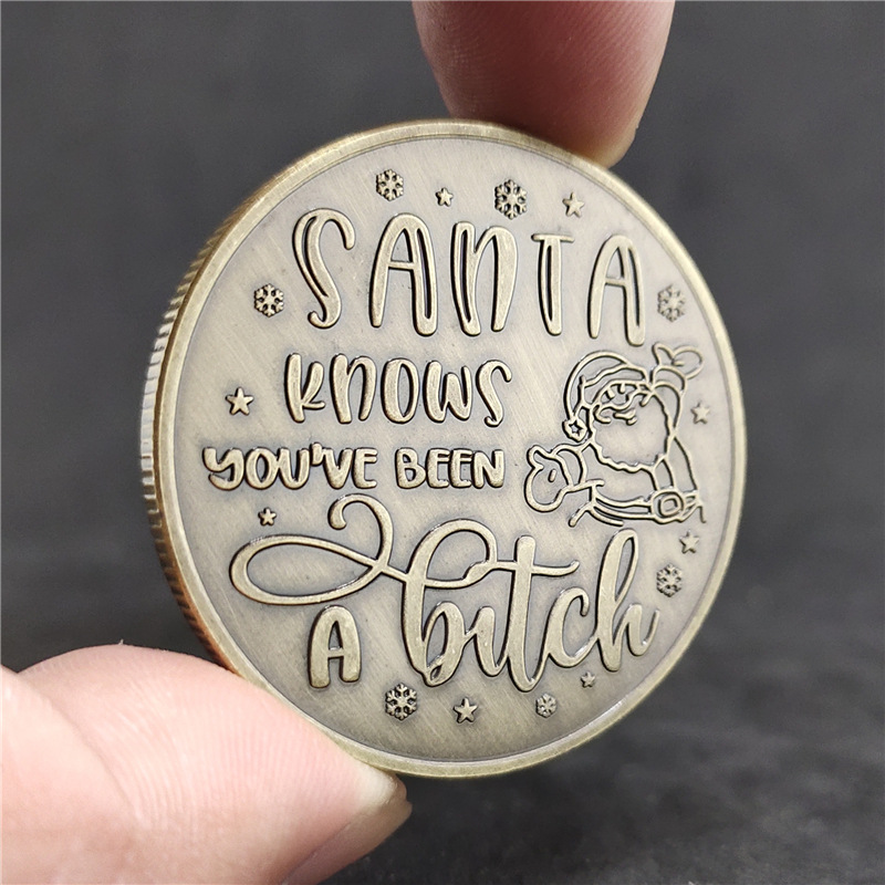 A good Friend Is like a Good Bra Challenge Coins