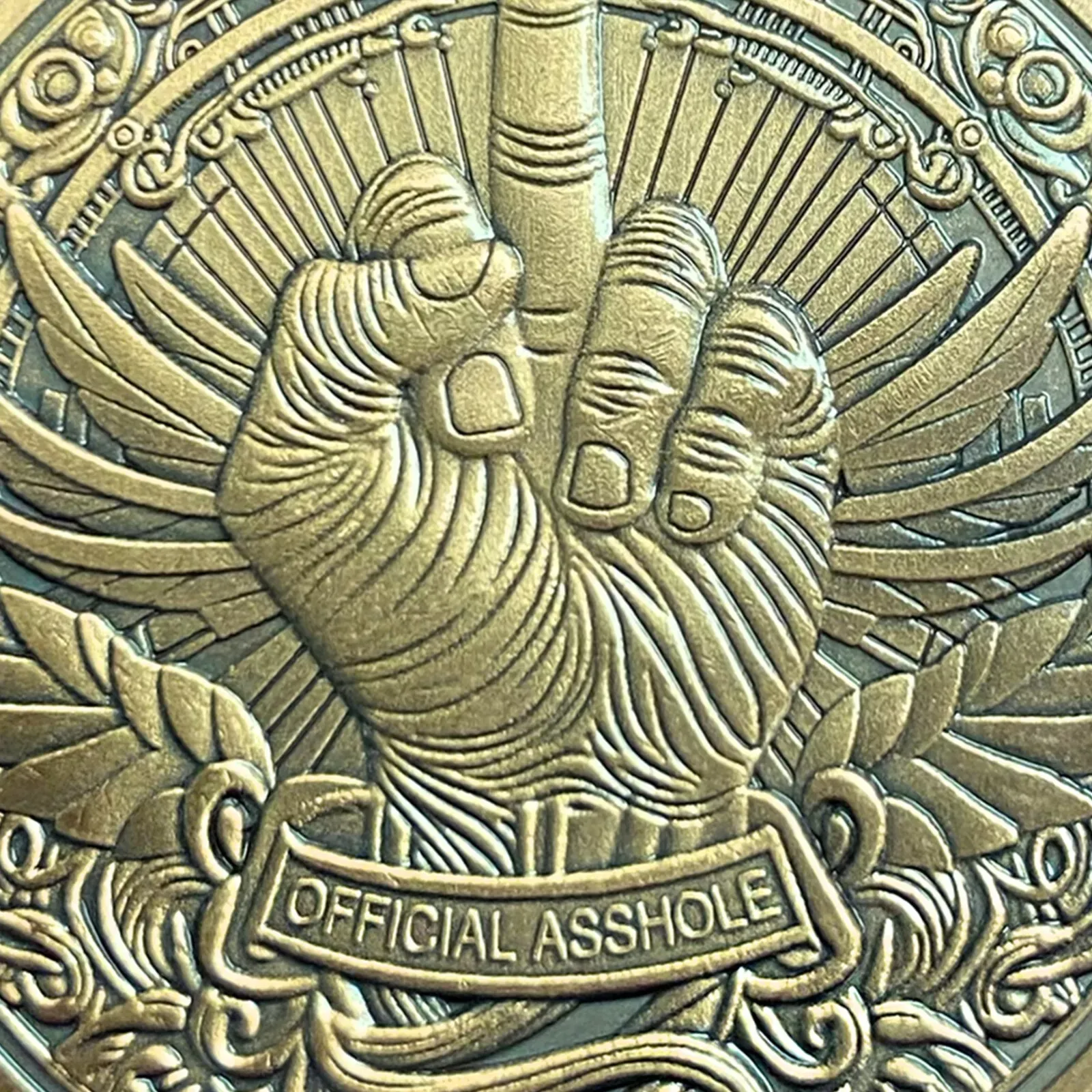 Funny Novelty Challenge Coin Humorous Gift