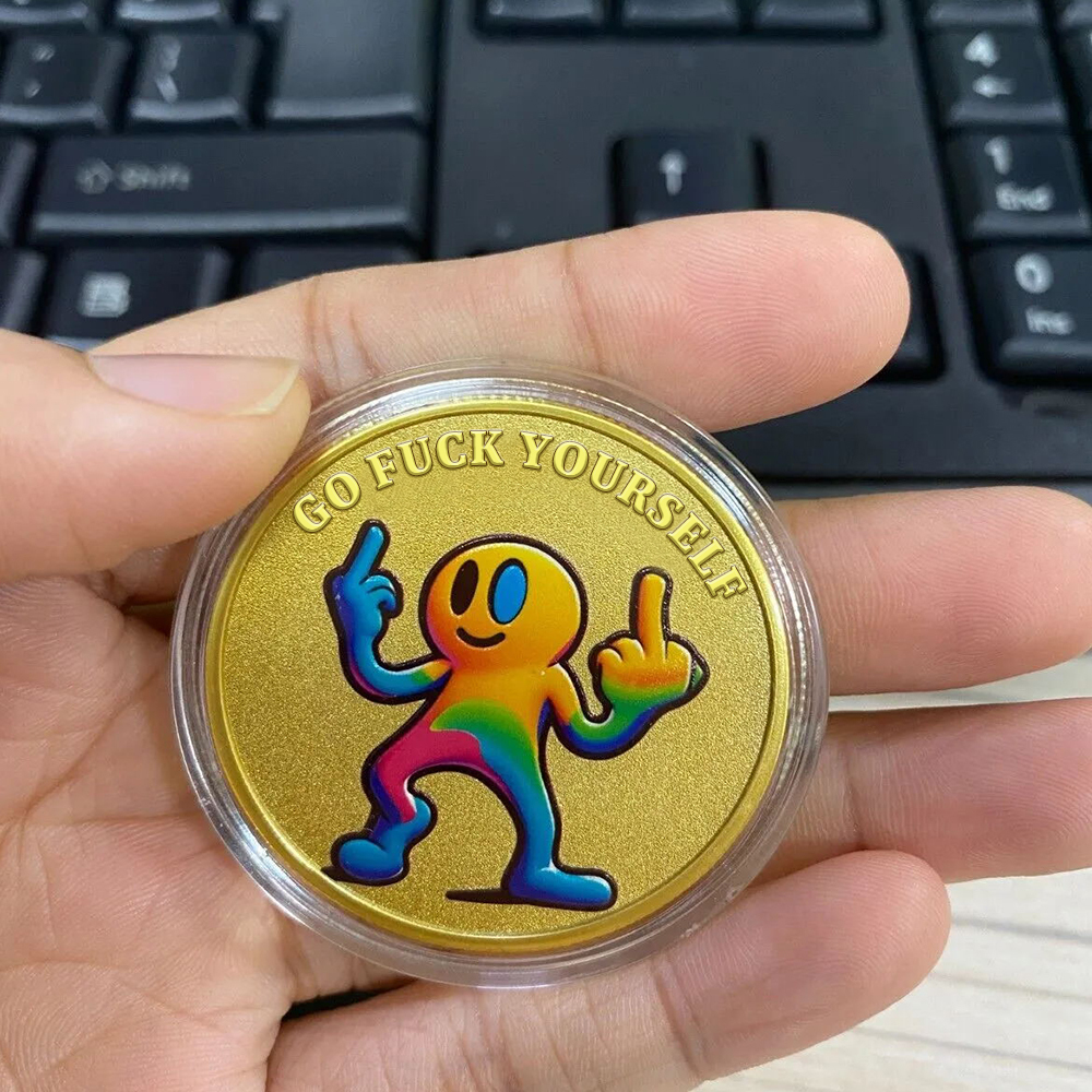 🤣Funny Go Fuck Yourself Challenge Coin