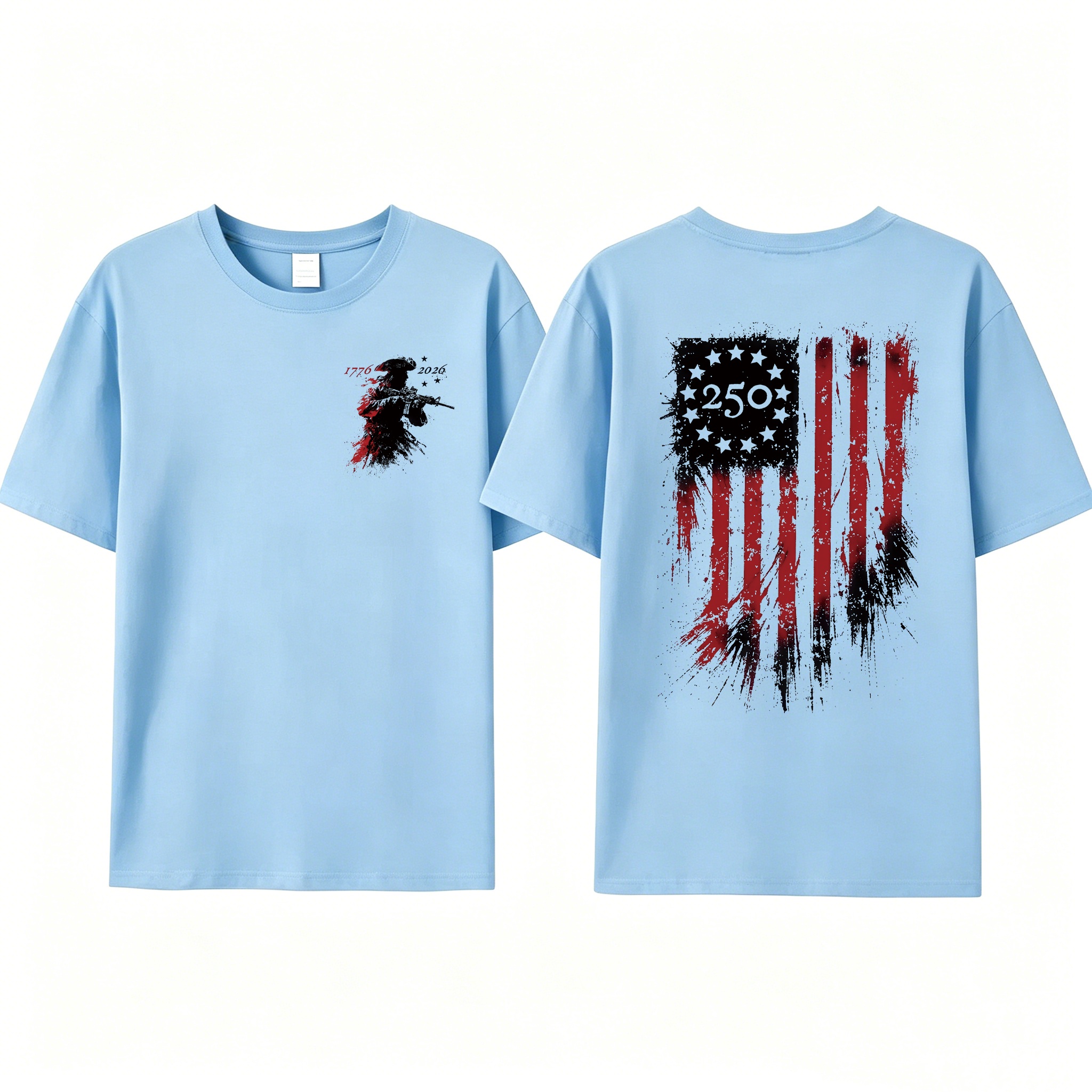 250th Anniversary Distressed American Flag T-Shirt/Sweatshirt/Hoodie