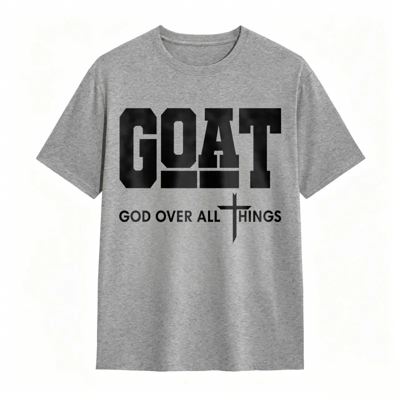 GOAT (“God Over All Things”) graphic T-shirt