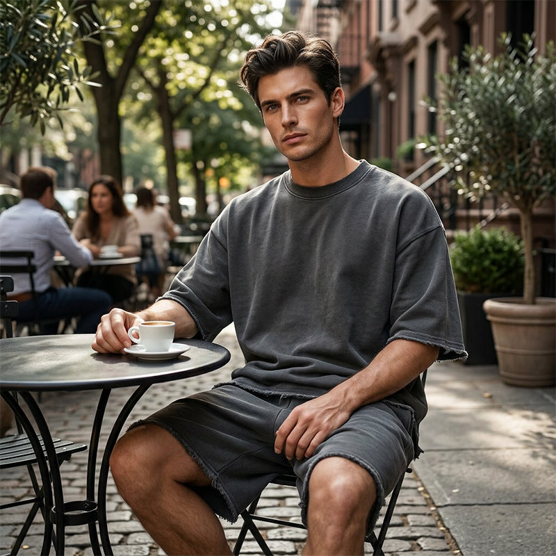 🏃‍♂️New arrival 40% OFF!👕Moisture-Wicking Comfort, Loose Fit & Perfect for Gym to Street🌞