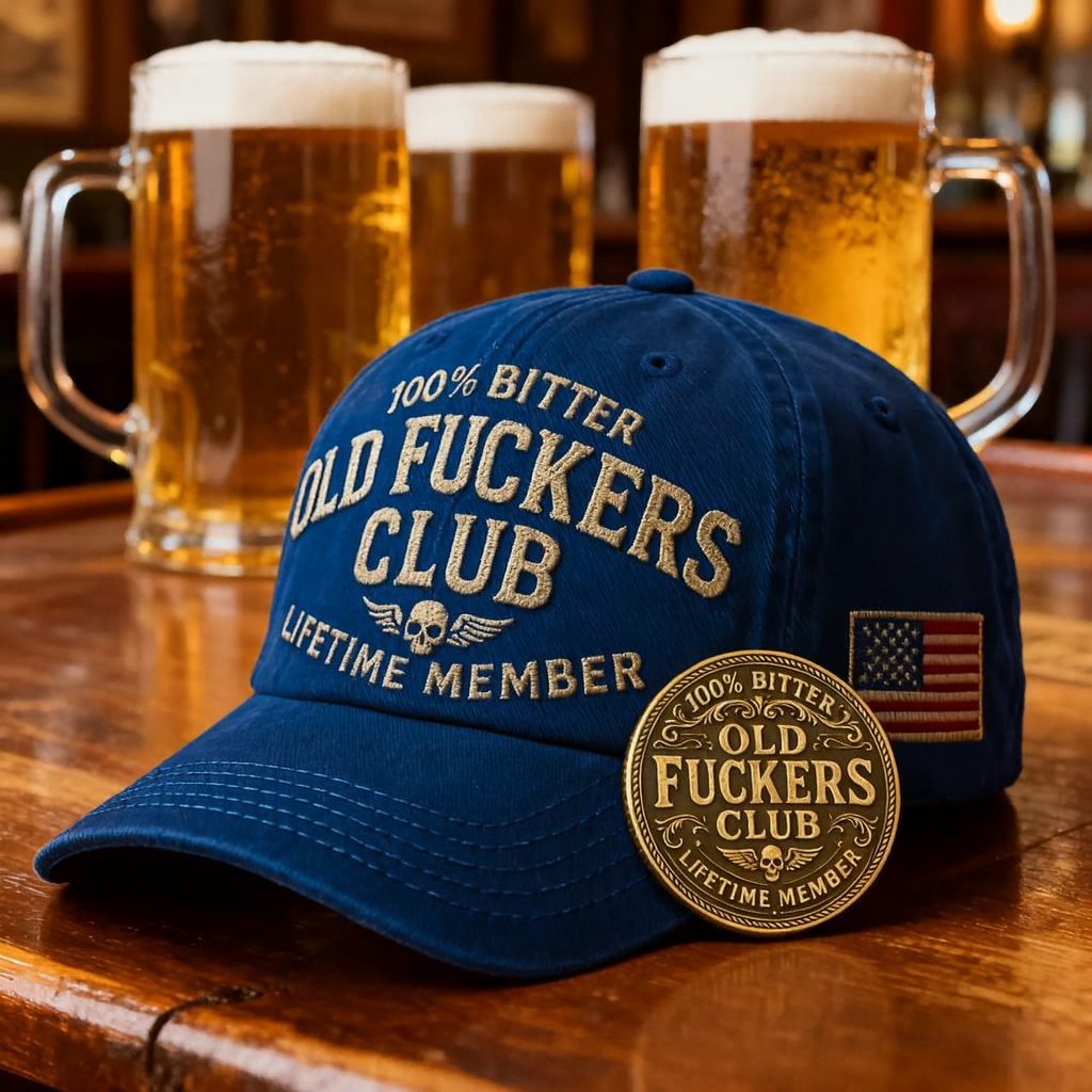 🏆Flash Sale 60% OFF - 🍺 “Old F*ckers Club” Collector’s Edition Set** 🤘🇺🇸