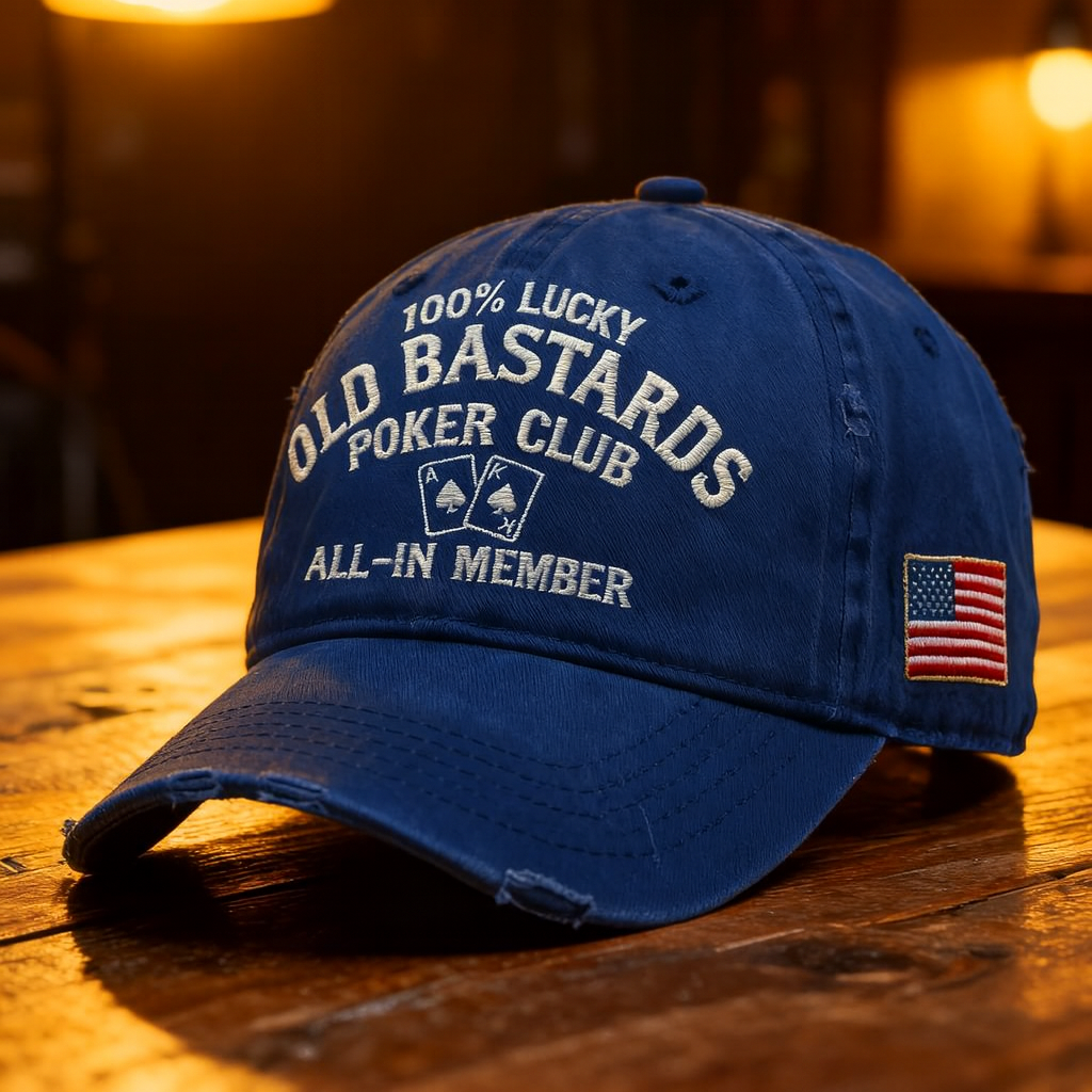 OLD BASTARDS POKER CLUB CAP